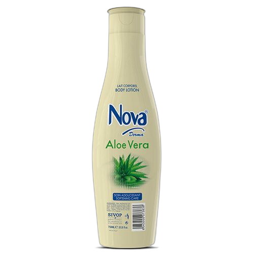 Nova lait de corps derma 750 ml aloé véra