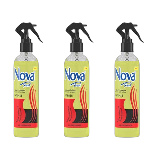 Nova lot de 3 nova desodorisant nova fresh intense 500ml