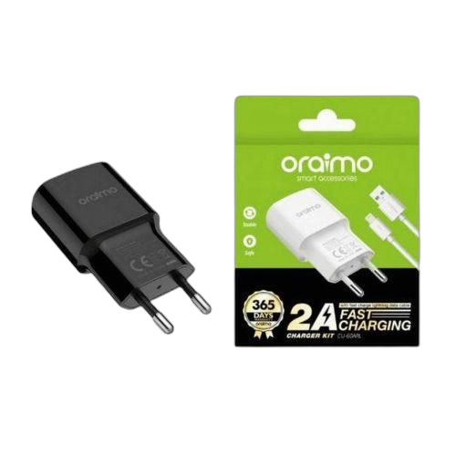 Oraimo chargeur fast charging avec câble iphone cu 60arl