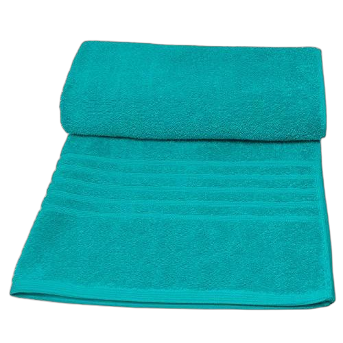 Original serviette bleu turquoise en coton longueur 2 mètres