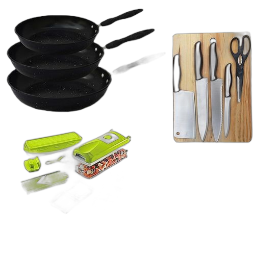 Other pack de set de couteaux + planche à découper