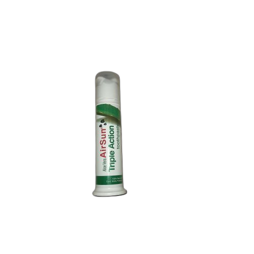 Pâte aleo vera tri action dentifrice vitamine c dents extra blanches