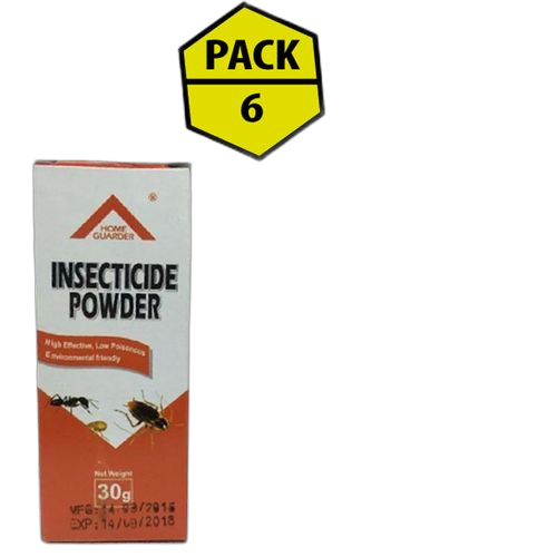 Pack 6 insecticide poudre 30 gr anti cafards et insectes rampants. Votre satisfaction, notre priorité chez Diaytar