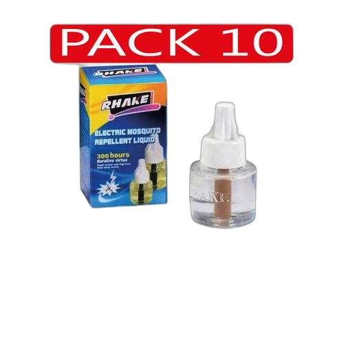 Pack de 10 bouteille de recharges diffuseur anti moustiques électrique