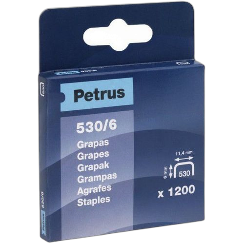 Pack de 1200 agrafes mod 530/6mm