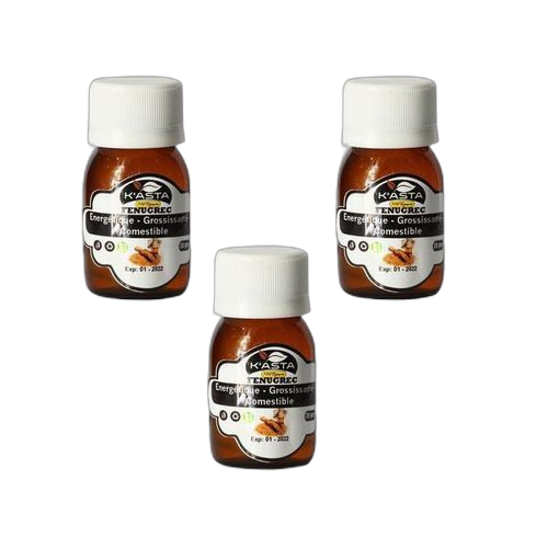 Pack de 3 huiles essentielles de fenugrec 30ml. Votre supermarché en ligne au Sénégal, c'est Diaytar