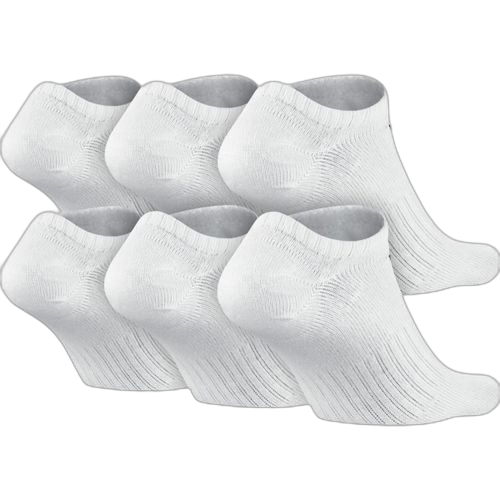 Pack de 3 paires de chaussettes blanches et grises coton