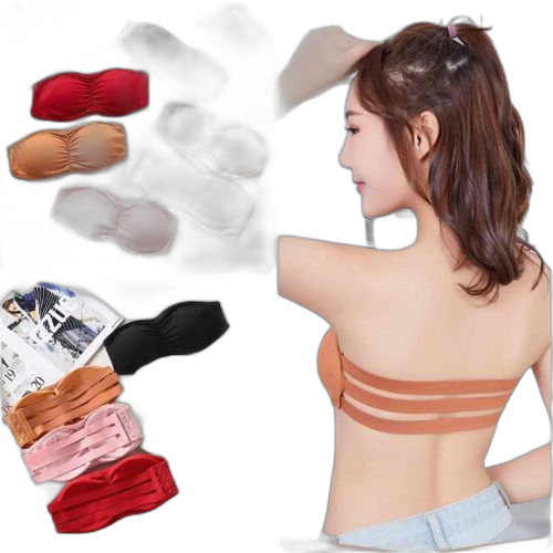 Pack de 3 soutien rembourré dos brettelles horizontales