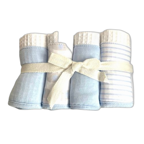 Pack de 4 lingettes réutilisables _ garçon