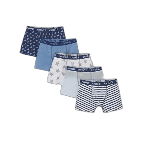 Pack de 6 boxer enfants garçon