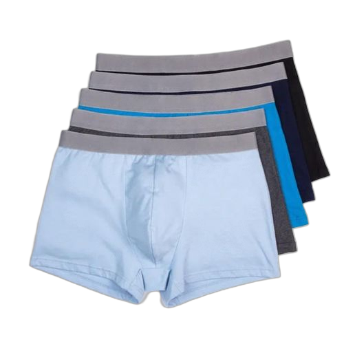 Pack de 6 boxers homme 100%coton multicolore