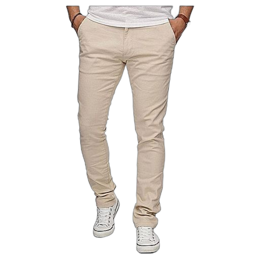 Pantalon chino beige