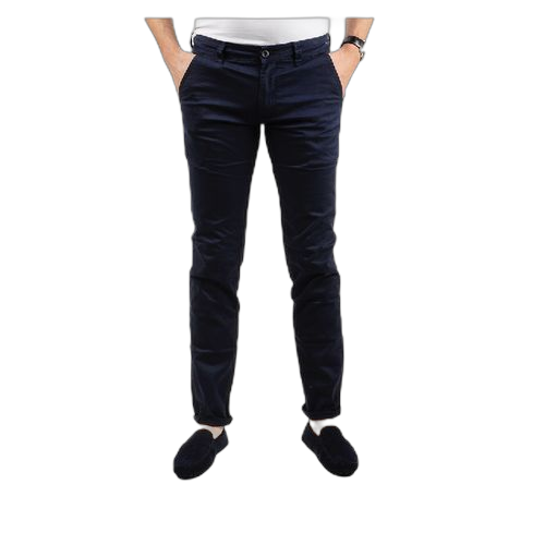 Pantalon kaki hommestyle fit bleu nuit