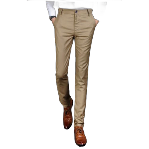 Pantalons super cent homme coupe droite beige