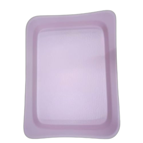 Plat de service en plastique 14242 rose
