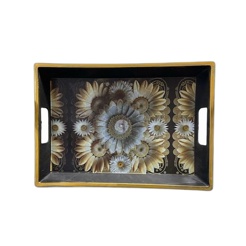 Plateau de service rectangulaire de haute qualité turque 42x 32 – Image 5