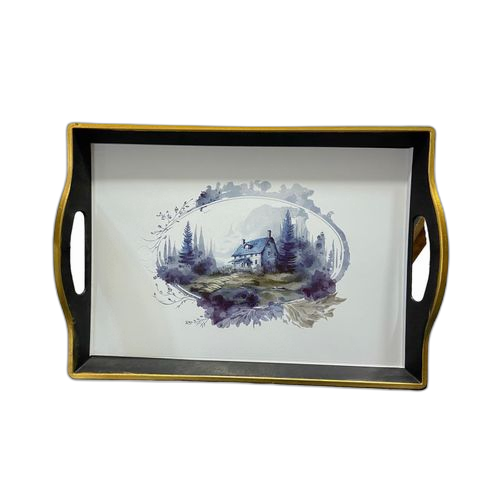 Plateau de service rectangulaire de haute qualité turque 42x 32 – Image 17