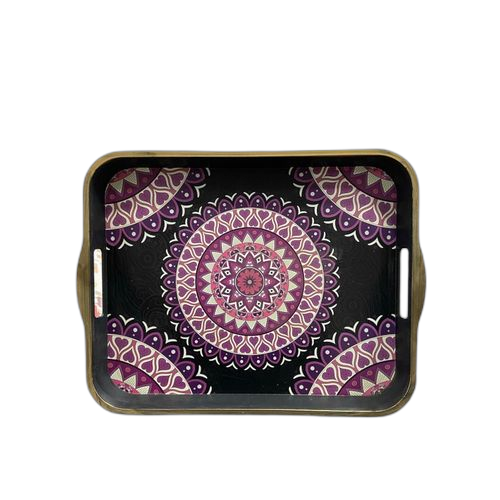 Plateau de service rectangulaire de haute qualité turque 42x 32 – Image 2