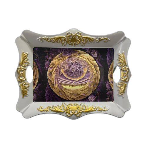 Plateau de service rectangulaire de haute qualité turque 42x 32 – Image 19