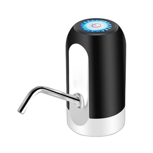 Pompe eau électrique automatique rechargeable pour bouteille 19l noir/blanc