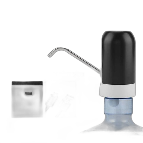 Pompe à eau électrique rechargeable noir et blanc
