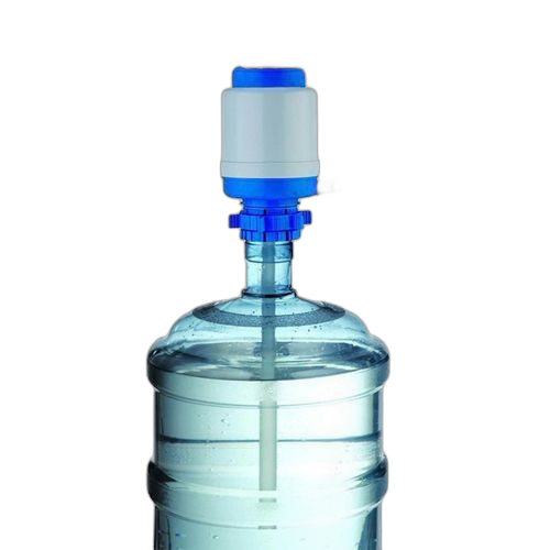 Pompe à eau manuelle bleu blanc pour 20 litres. Diaytar : Votre shopping, nos meilleurs prix