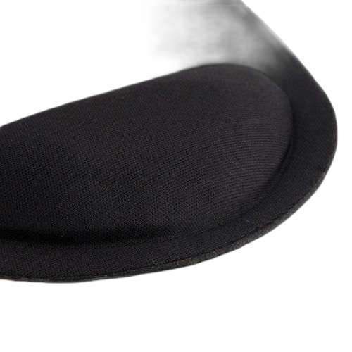Éponge poignet supporter mouse pad noir