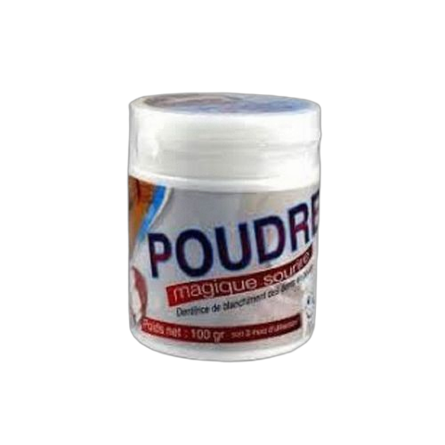 Poudre magique sourire blanchissante pour les dents100g
