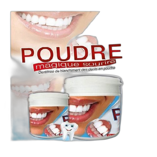 Poudre magique sourire