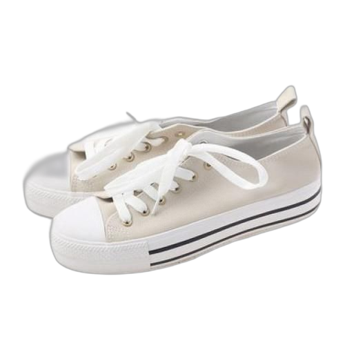 Primark basket beige/blanc pour femme