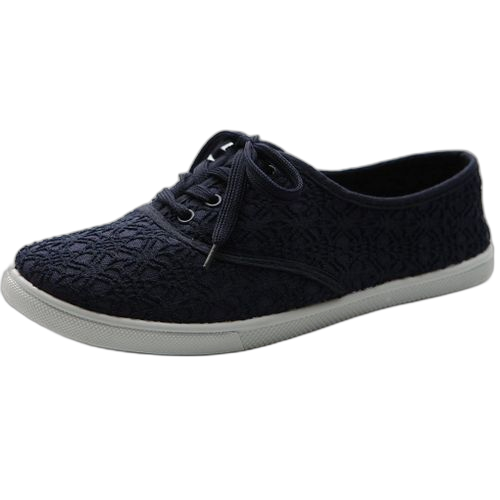 Primark basket bleu avec motif en fleur pour femme