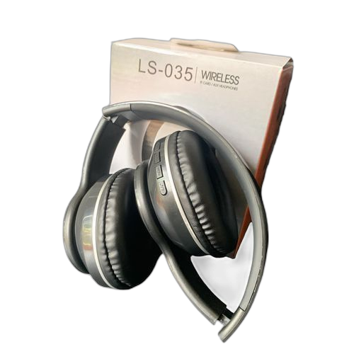 Pro ls 035 casque bluetooth extra bass fm radio air ear pods mp3 player with mic for mobile phone tablet pc (wireless bluetooth headphone )