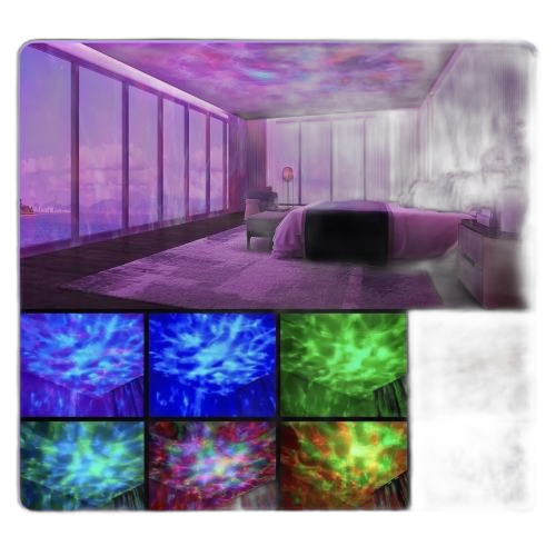Projecteur de ciel étoilé led avec télécommande, bluetooth