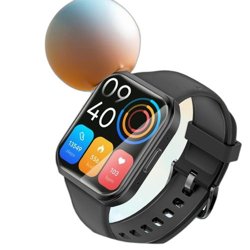 Promate montre connectéexwatch tf2 activlife™ 2,0" avec appels bt – Image 4