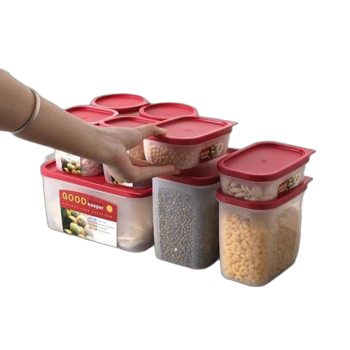 Récipient alimentaire transparent de grande capacité d'organisation et de stockage de cuisine à domicile. Explorez un monde de bonnes affaires sur Diaytar Sénégal