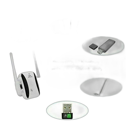 Répéteur wifi sans fil 300mbps blanc