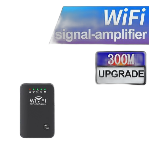 Répéteur wifi sans fil ap pro, 300mbps, amplificateur signal à 4 antennes blanc
