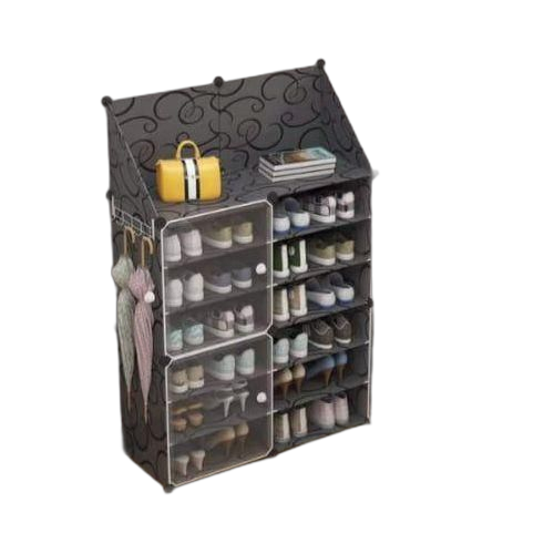 Rangement de chaussures plastique cube 24 paires