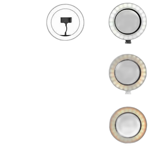 Ring light professionnel 10 pouces + support de téléphone + trépied2,1m
