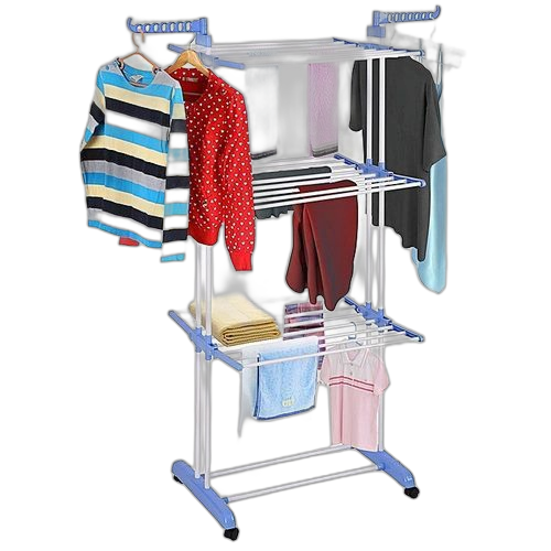 Sèche linge pour intérieur bleu (750 1260)x640x1700