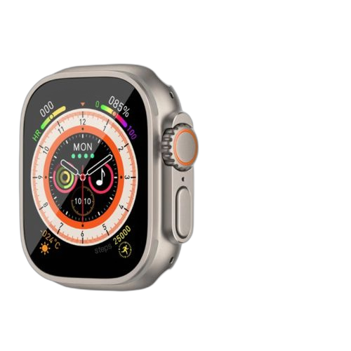 S9 pro max smart watch bracelet ip67 étanche 2.0 pouces argent
