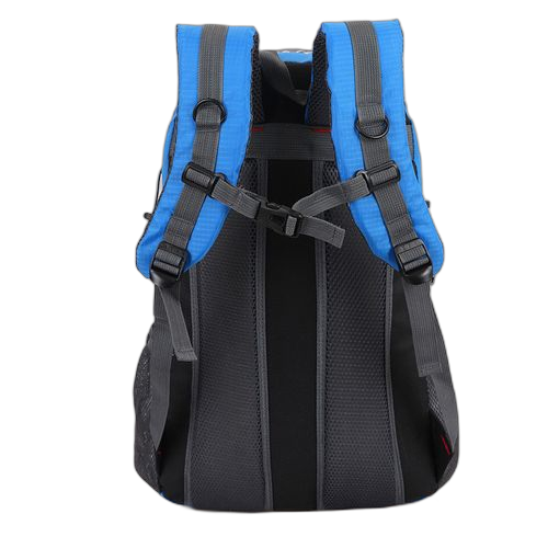 Sac a dos de voyage etanche bleu / noir
