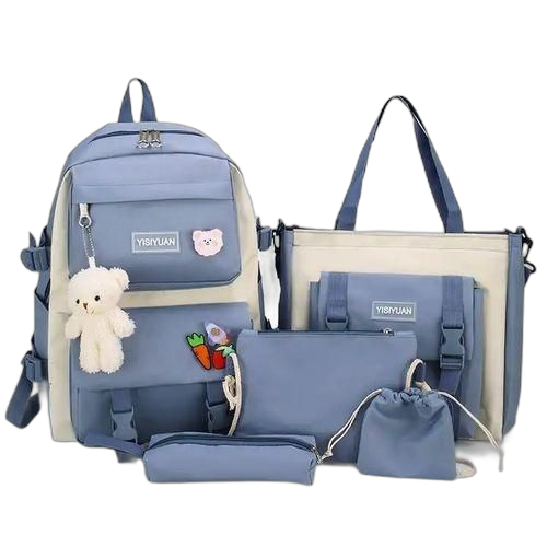 Sac à dos 5pcsschool backpack rentrée 2024 mickey meuve