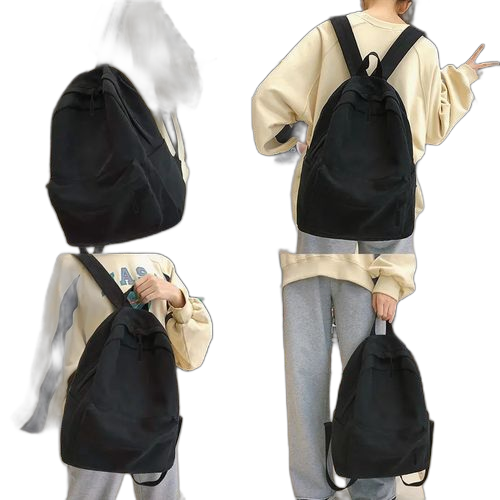 Sac à dos d'école pour garçons et filles bleu/rose