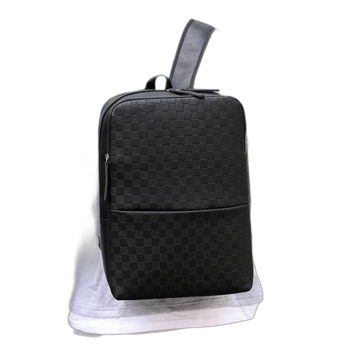 Sac à dos en cuir pu de style anglais, pour bagages et ordinateurs, marron