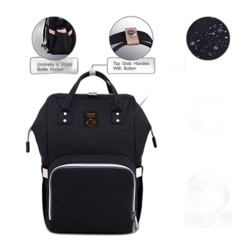 Sac à dos à langer multifonctions change bébé