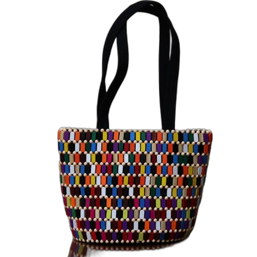 Sac à main perlé africain maasai
