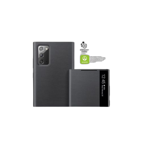 Samsung pochette samsung note 20 simple etui clear view noir
