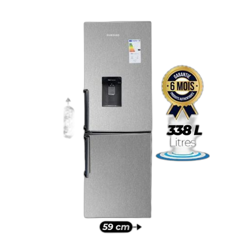 Samsung réfrigérateur combiné no frost samsung bmf rb30 303 lgris