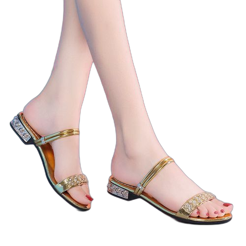 Sandales à la mode pour femmes élégant pantoufles. Diaytar : Des promotions exceptionnelles toute l'année pour tous les Sénégalais